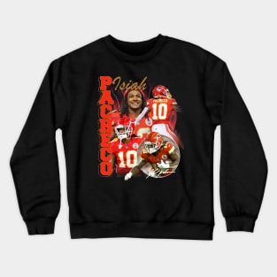 VINTAGE FOOTBALL 90S ISIAH PACHECO BOOTLEG Crewneck Sweatshirt